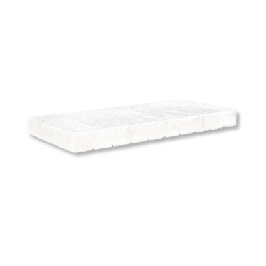 Plaqueta Blanca Lisa ref 1203