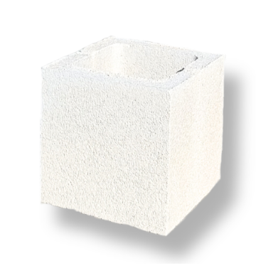 Medio Blanco Alicante Liso ref 1501